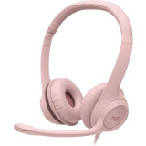 Casque Logitech Stereo Headset H390 USB-A Rose (981-001283) (981-001281)