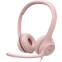 Casque Logitech Stereo Headset H390 USB-A Rose (981-001283) - 981-001281