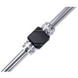 Capteur de température pour le refroidissement liquide du moteur Alphacool Eiszapfen Square Temperature Sensor G1/4 IG/IG - Black Acetal (17555)