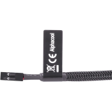 Capteur de température pour le refroidissement liquide du moteur Alphacool Eiszapfen Square Temperature Sensor G1/4 IG/IG - Black Acetal (17555)