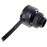 Capteur de température pour le système de refroidissement par liquide Alphacool Eiszapfen temperature sensor G1/4 IG/IG mit AG Adapter - Deep Black (17363)