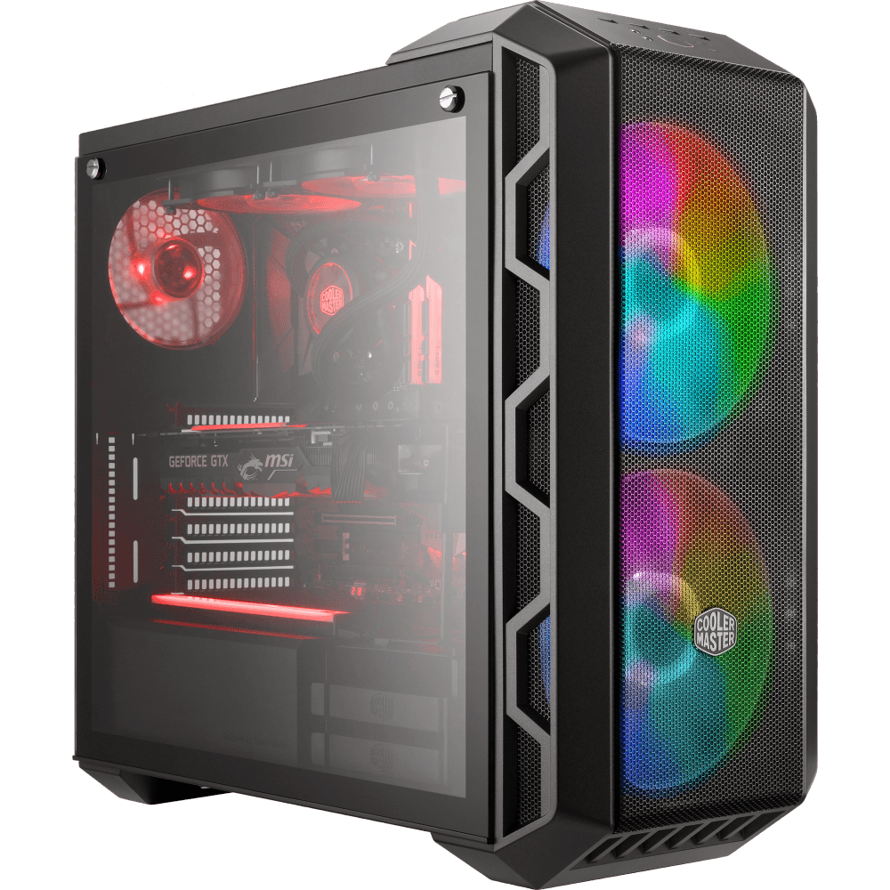 Datoru korpuss Cooler Master MasterCase H500 ARGB Iron Grey (MCM-H500-IGNN-S01) - foto 5
