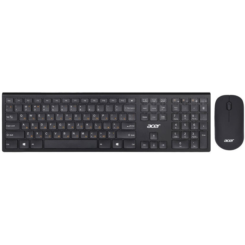 Tastatūra + pele Acer OKR030 Black - ZL.KBDEE.005