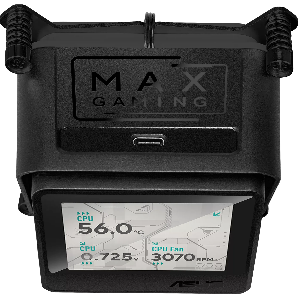 Liquid cooling system ASUS MAX Gaming LC 360 ARGB LCD Black - 90RC01G1-B0EAY0 - photo 9