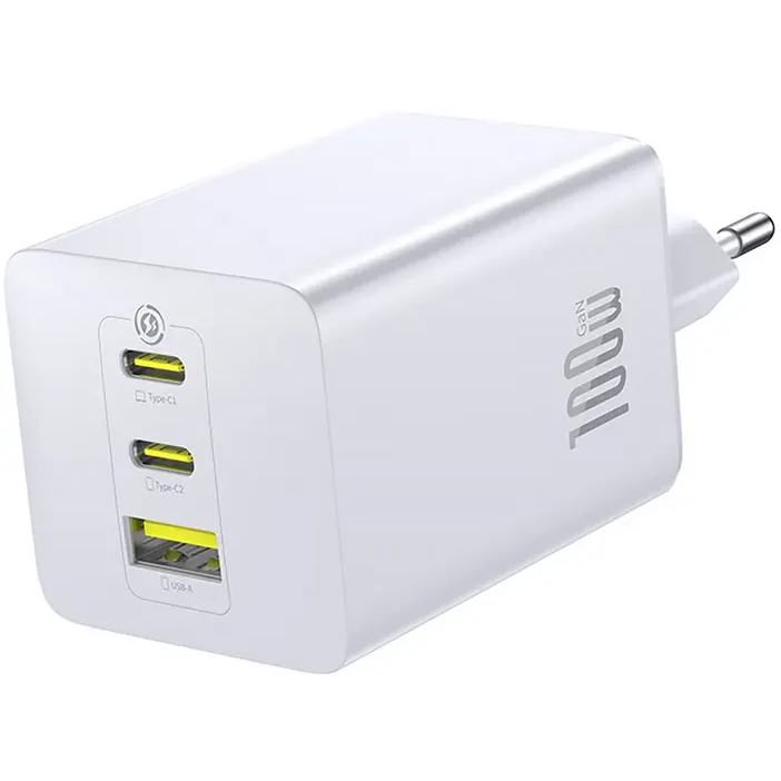 Chargeur secteur pour réseau Baseus EnerFill FE11 White - 6932172690649