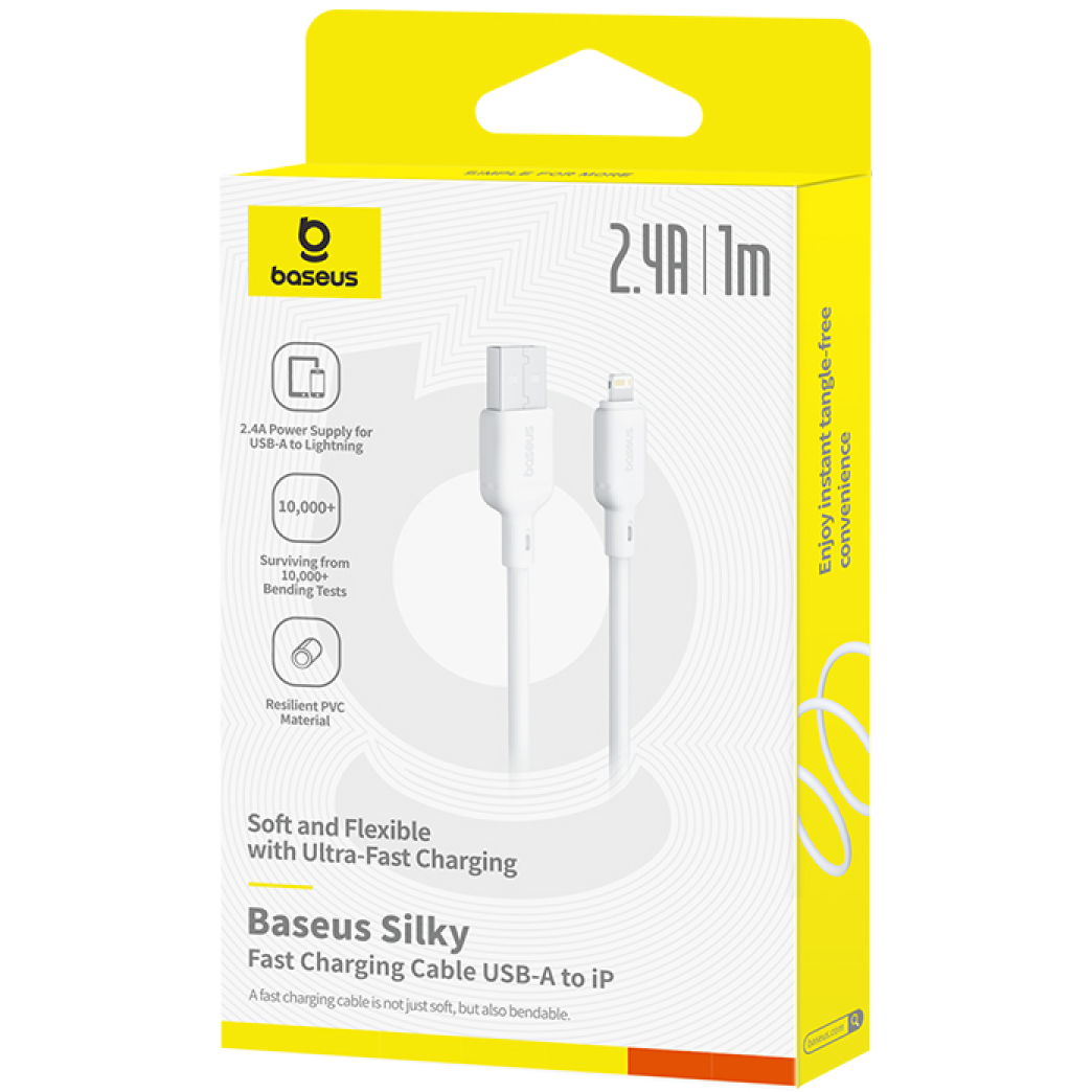 Kabel USB - Lightning, 1m, Baseus P10377702213-00 - Foto 5