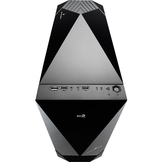 Datoru korpuss AeroCool Sixth Element Black/Red - foto 6