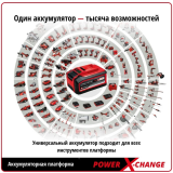 Ladegerät + Akku Einhell 18V Starter-Kit Power-X-Change (4512042)