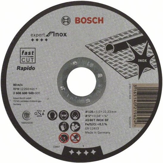 Trennscheibe Bosch 2608600549
