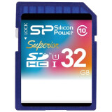Atmiņas kartes 32Gb SD Silicon Power (SP032GBSDHCU1V10)