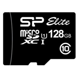 Atmiņas kartes 128Gb MicroSD Silicon Power Elite (SP128GBSTXBU1V10)
