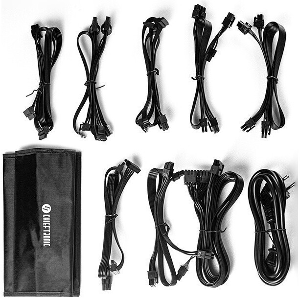 Barošanas bloks Chieftec PowerUp 550W (GPX-550FC) - foto 6