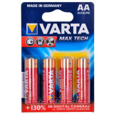 Knopfzelle Varta Max Tech / Max Power (AA, 4 шт.) (04706101404)