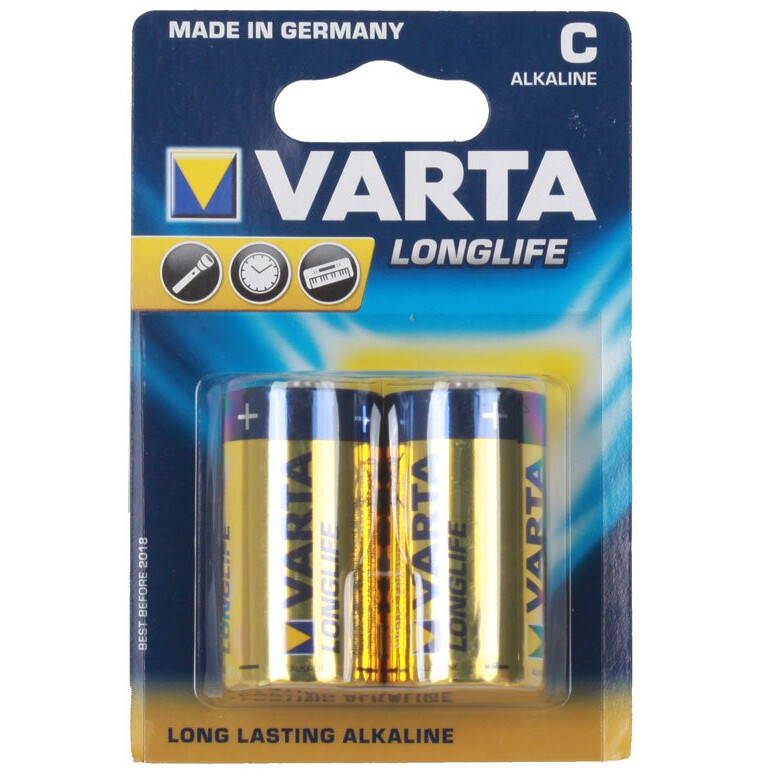 Batterie Varta Long Life (C, 2 шт.) - 04114101412