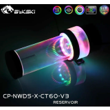 Réservoir avec pompe pour le refroidissement liquide Bykski CP-NWD5-X-CT60-V3 POM 100MM Black (C8-0306)