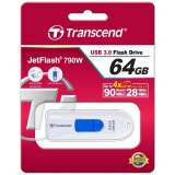 USB-Flash-Laufwerk 64GB Transcend JetFlash 790 White (TS64GJF790W)