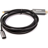 Kabelis USB Type-C - HDMI, 1.8m, VCOM CU423MCPD-1.8M