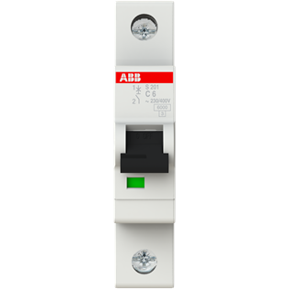Disjoncteur automatique ABB S201 C6 - 2CDS251001R0064 - Foto 2