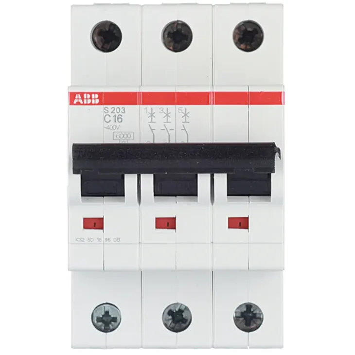 Disjoncteur automatique ABB S203-B16 - 2CDS253001R0165 - Foto 2