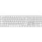 clavier Apple Magic Keyboard With Touch ID and Numeric Keypad White Keys (USB-C) (German) - MXK73D/A