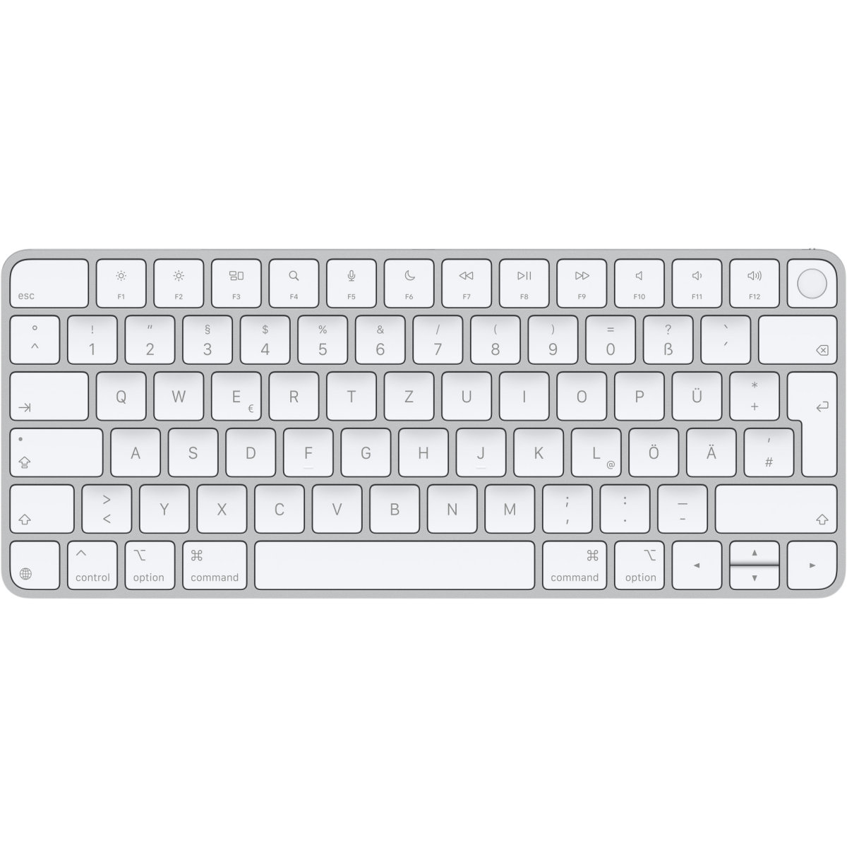 clavier Apple Magic Keyboard with Touch ID (USB–C) (German) - MXCK3D/A
