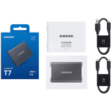 Externe SSD-Festplatte 4TB Samsung T7 (MU-PC4T0T)