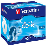 CD-R Laufwerk Verbatim 700MB 52x Music Jewel Case (10 pcs) (43365)