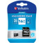 Carte mémoire 16GB MicroSD Verbatim + SD adapter (44082) - photo 2