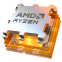 Processeur AMD Ryzen 5 7500X3D BOX - 100-100001904WOF - photo 3