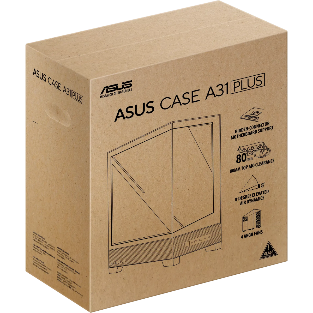 Case ASUS A31 Plus Black - 90DC00R0-B19000 - photo 17
