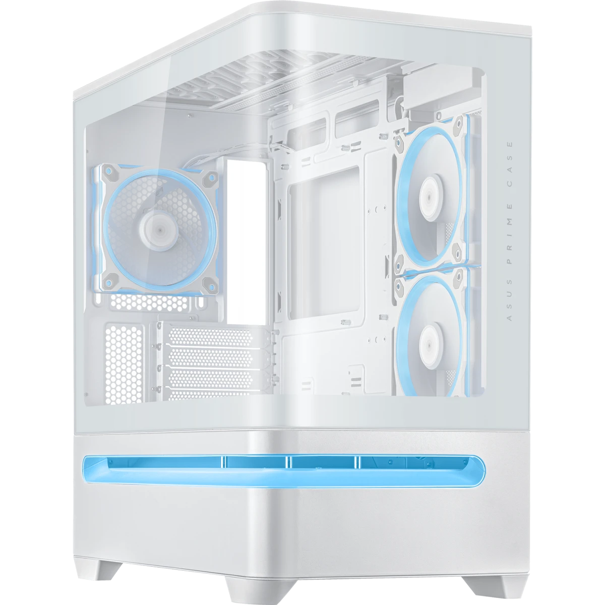 Boîtier ASUS Prime AP202 TG ARGB White - 90DC00P3-B19000