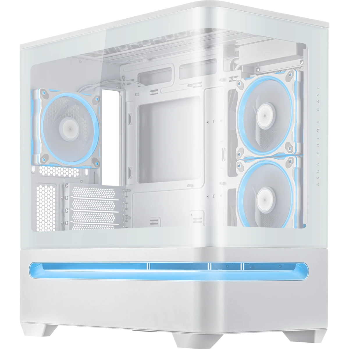 Boîtier ASUS Prime AP202 TG ARGB White - 90DC00P3-B19000 - photo 2