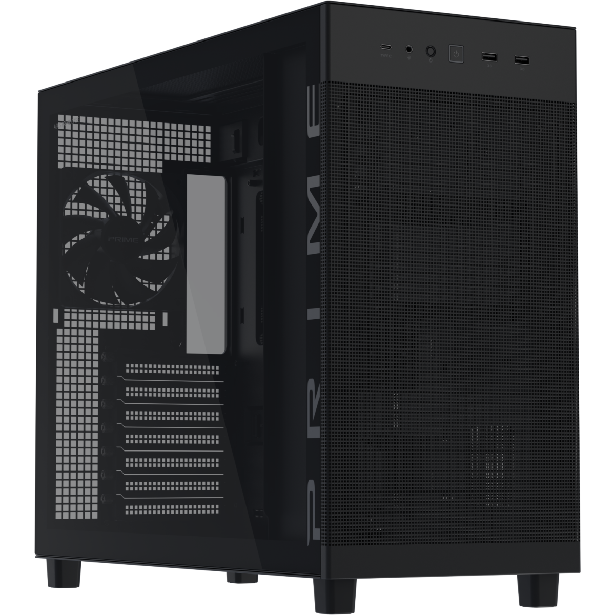 Case ASUS Prime AP303 TG Black - 90DC00V0-B39010