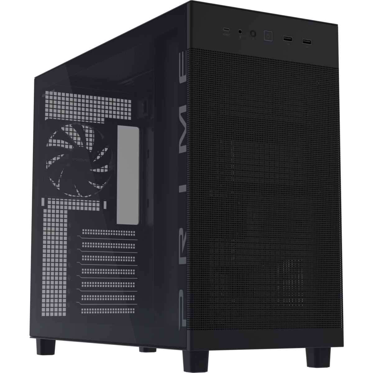 Case ASUS Prime AP303 TG Black - 90DC00V0-B39010 - photo 2