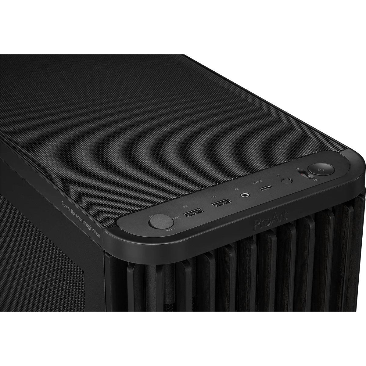 Case ASUS ProArt PA401 Wood Edition Mesh Panel Black - 90DC00M0-B39040 - photo 6
