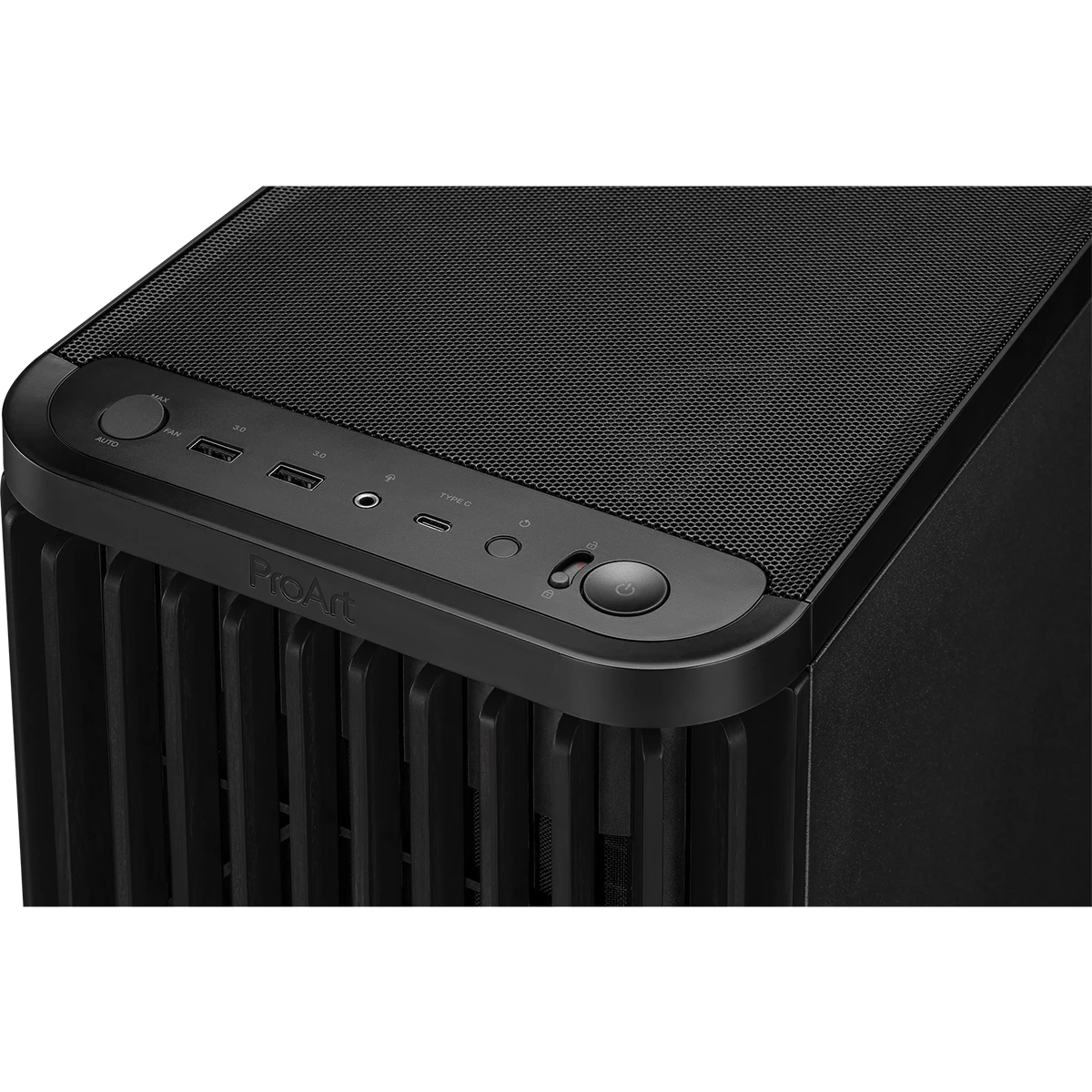 Case ASUS ProArt PA401 Wood Edition Mesh Panel Black - 90DC00M0-B39040 - photo 7