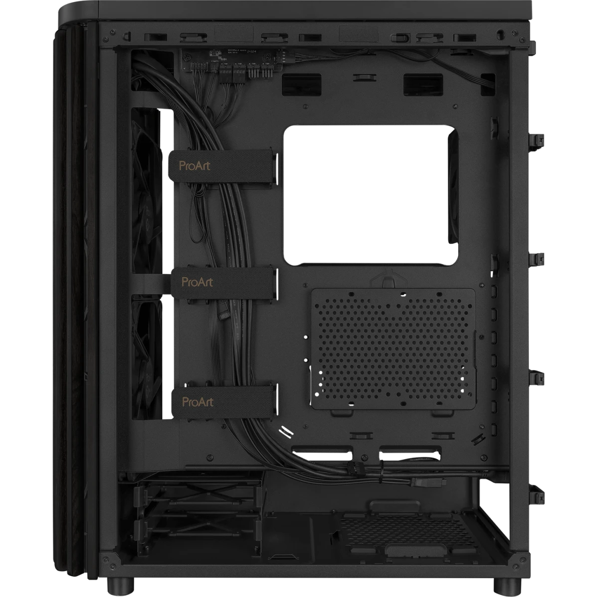 Case ASUS ProArt PA401 Wood Edition Mesh Panel Black - 90DC00M0-B39040 - photo 12