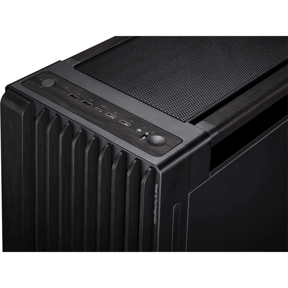 Boîtier ASUS ProArt PA602 Wood Edition Metal Panel Black - 90DC00J0-B09020 - photo 11