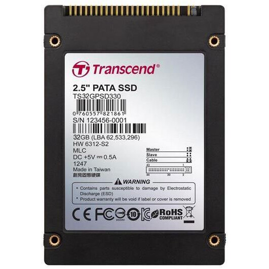 SSD-Speicher 32GB Transcend PSD330 (TS32GPSD330)