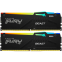 Arbeitsspeicher 16GB DDR5 6000MHz Kingston Fury Beast RGB (KF560C30BBEAK2-16) (2x8GB KIT)