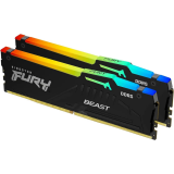 Arbeitsspeicher 16GB DDR5 6000MHz Kingston Fury Beast RGB (KF560C30BBEAK2-16) (2x8GB KIT)
