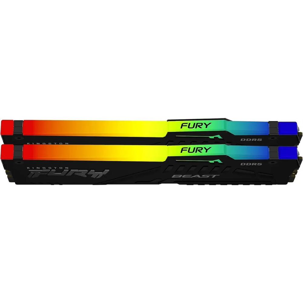 Arbeitsspeicher 16GB DDR5 6000MHz Kingston Fury Beast RGB (KF560C30BBEAK2-16) (2x8GB KIT) - Foto 3
