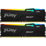 Arbeitsspeicher 32GB DDR5 6000MHz Kingston Fury Beast RGB (KF560C30BBEAK2-32) (2x16GB KIT)