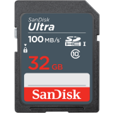 Atmiņas kartes 32Gb SD SanDisk Ultra (SDSDUNR-032G-GN3IN)
