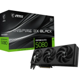 carte graphique NVIDIA GeForce RTX 5080 MSI OC 16GB (RTX 5080 16G INSPIRE 3X OC BLACK)