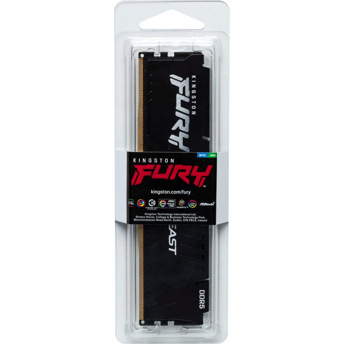 Mémoire vive 8GB DDR5 5600MHz Kingston Fury Beast (KF556C40BB-8) - photo 4