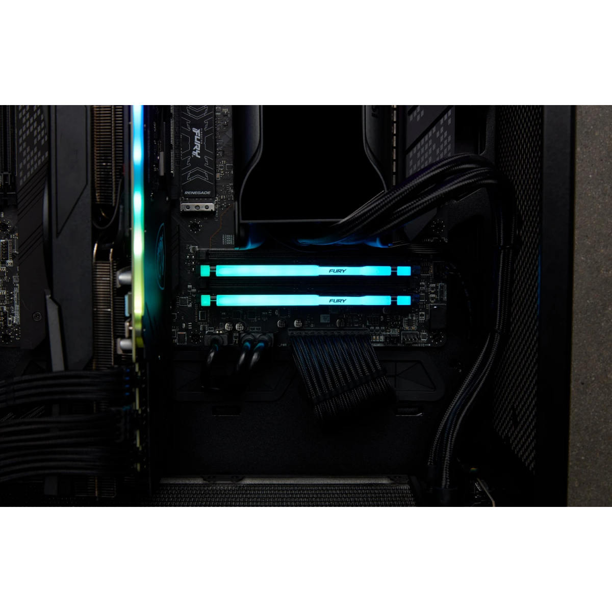 Mémoire vive 16GB DDR5 6000MHz Kingston Fury Beast RGB (KF560C36BBE2A-16) - photo 6
