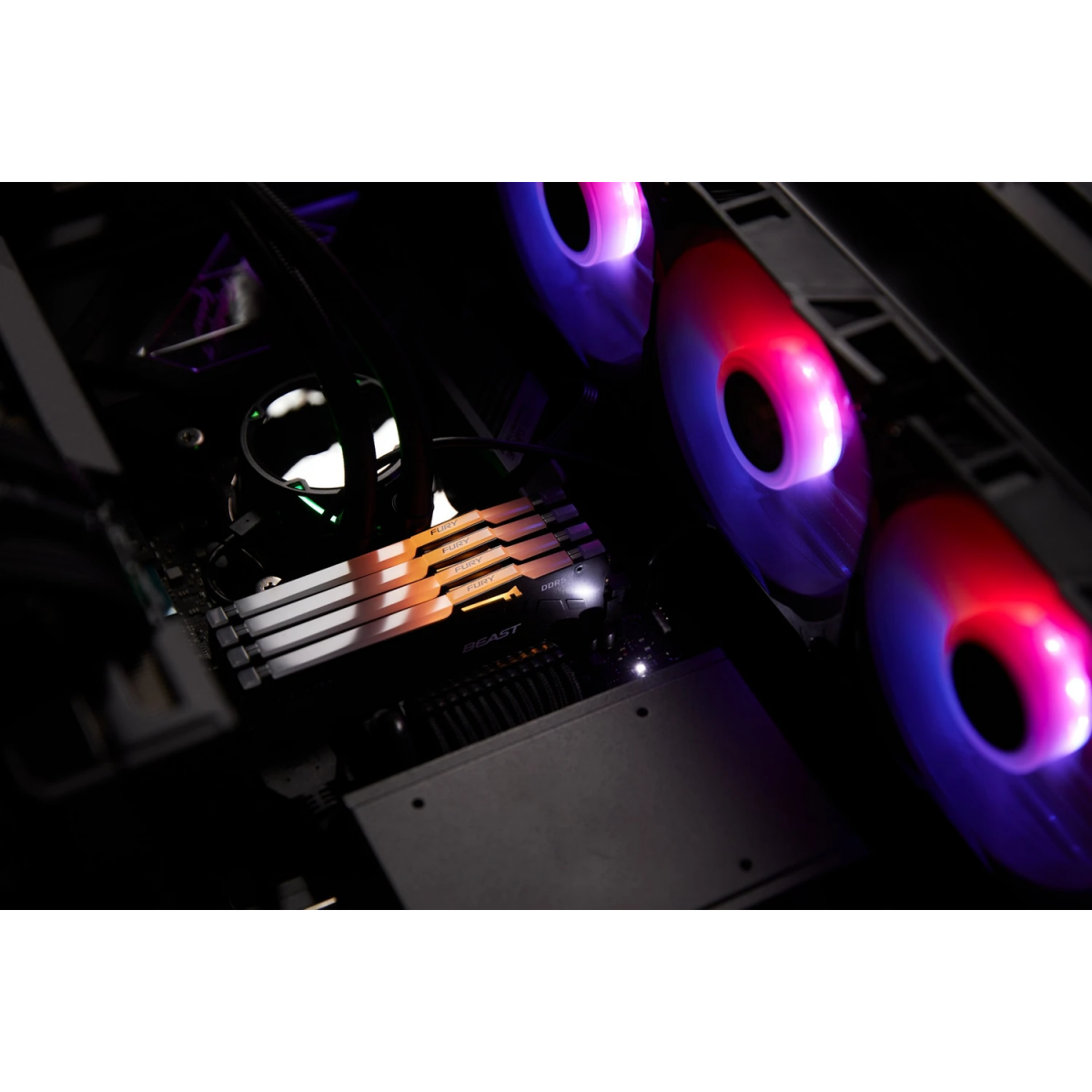 Mémoire vive 16GB DDR5 6000MHz Kingston Fury Beast RGB (KF560C36BBE2A-16) - photo 7