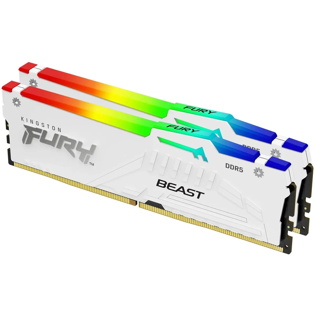 Arbeitsspeicher 32GB DDR5 6000MHz Kingston Fury Beast RGB (KF560C30BWEAK2-32) (2x16GB KIT) - Foto 2