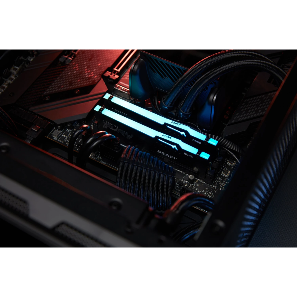 Mémoire vive 32GB DDR5 6000MHz Kingston Fury Beast RGB (KF560C36BBE2AK2-32) (2x16GB KIT) - photo 5